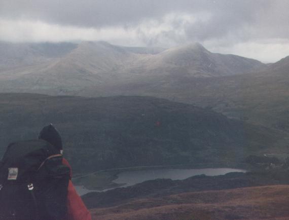 Overlooking Tryfan